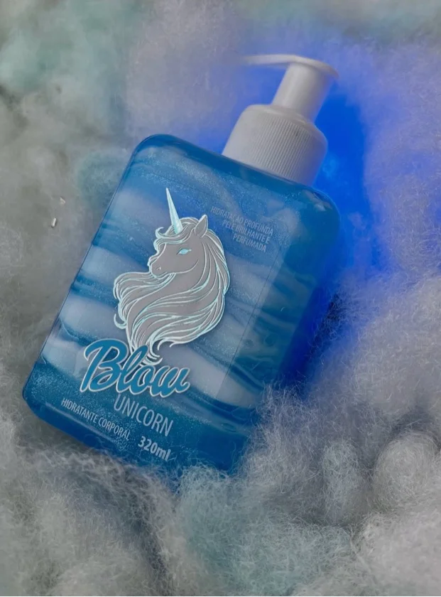 Blow gel unicórnio